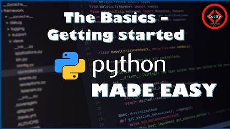 Getting started with python. Things To Know About Getting started with python. 